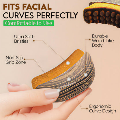 DEPURÉ Lymphatic Contour Face Brush