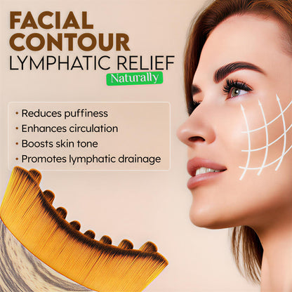DEPURÉ Lymphatic Contour Face Brush