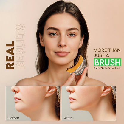 DEPURÉ Lymphatic Contour Face Brush